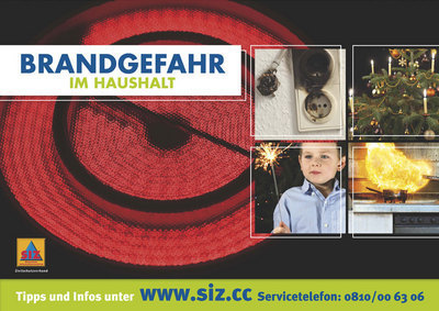 Brandgefahr im Haushalt © 