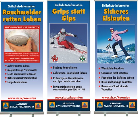 Roll-Up (3er) © Zivilschutzverband